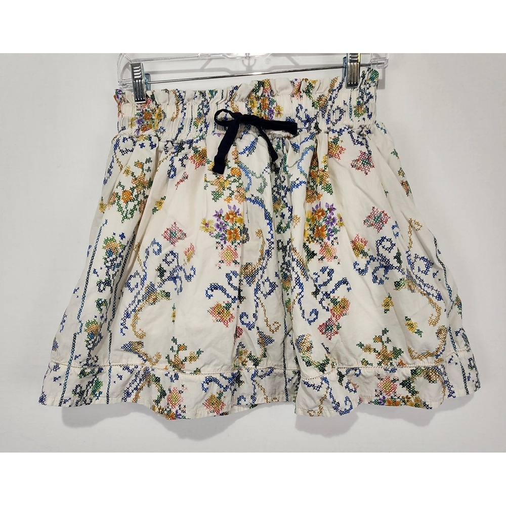Pietronilla Women's Multicolor Cotton Casual Preppy Skirt Size‎ S